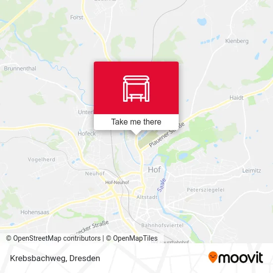 Карта Krebsbachweg