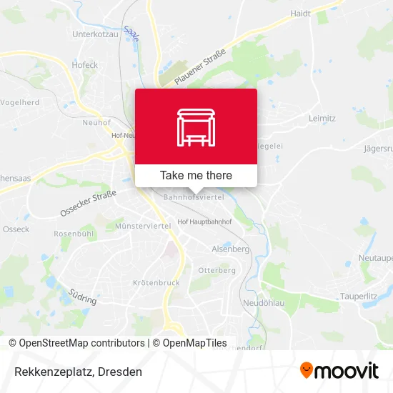 Карта Rekkenzeplatz