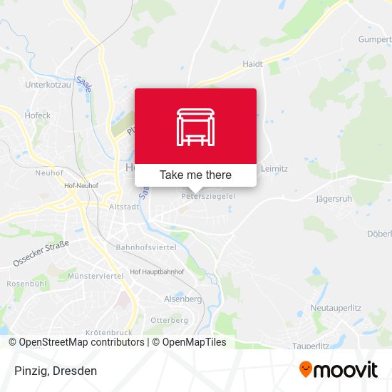 Карта Pinzig