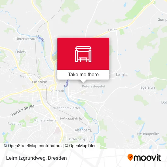 Карта Leimitzgrundweg