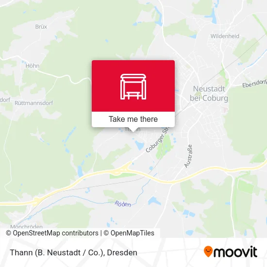 Карта Thann (B. Neustadt / Co.)