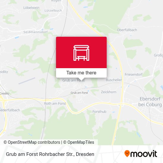 Карта Grub am Forst Rohrbacher Str.