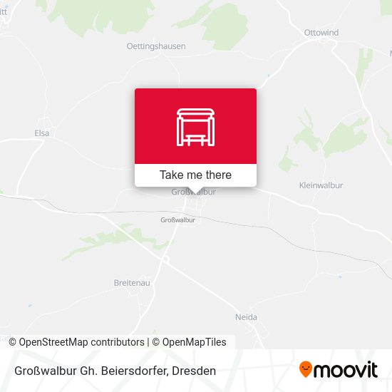 Карта Großwalbur Gh. Beiersdorfer