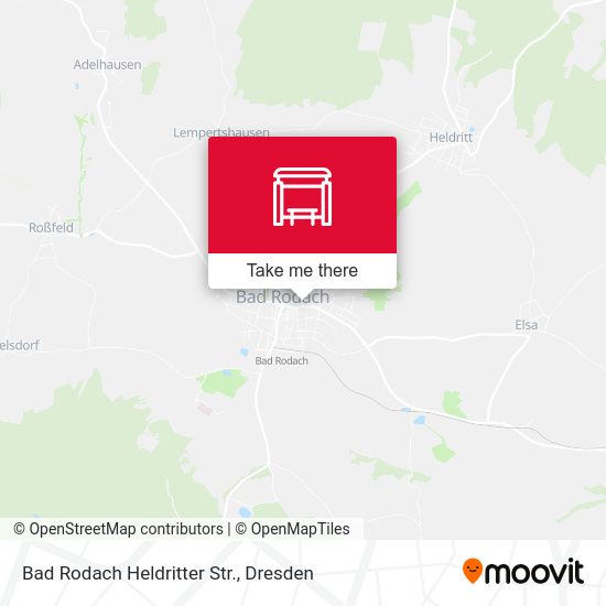 Карта Bad Rodach Heldritter Str.