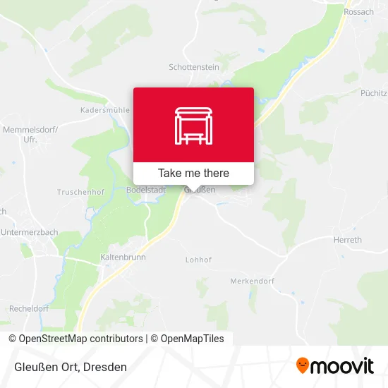 Карта Gleußen Ort