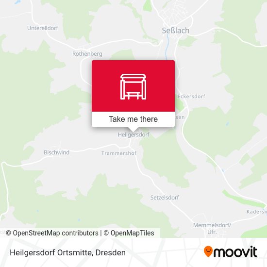 Карта Heilgersdorf Ortsmitte