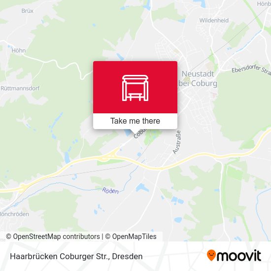 Карта Haarbrücken Coburger Str.