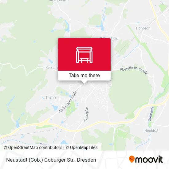 Neustadt (Cob.) Coburger Str. map