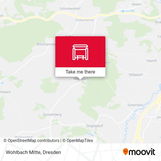 Карта Wohlbach Mitte
