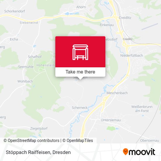 Карта Stöppach Raiffeisen