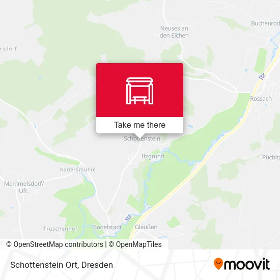 Карта Schottenstein Ort