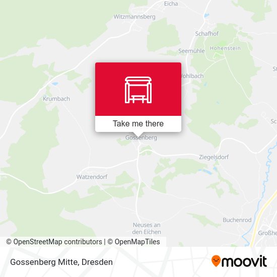 Карта Gossenberg Mitte