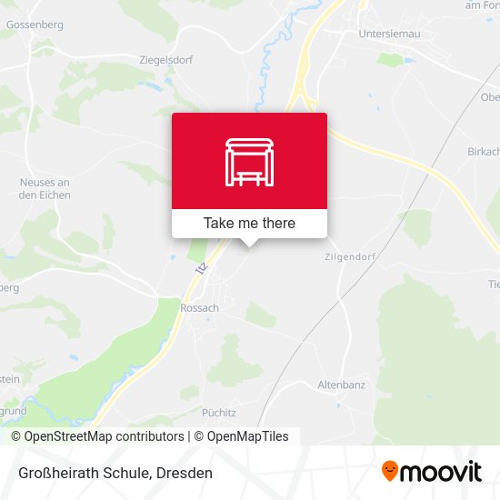 Карта Großheirath Schule
