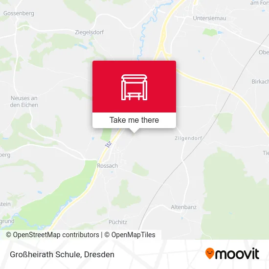 Карта Großheirath Schule