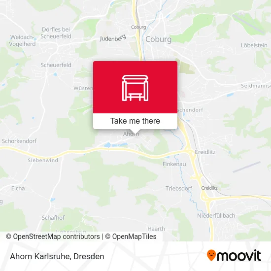 Карта Ahorn Karlsruhe