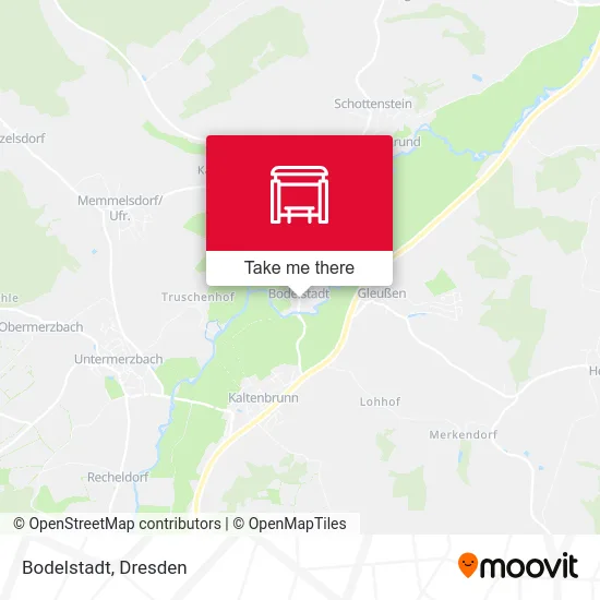 Карта Bodelstadt