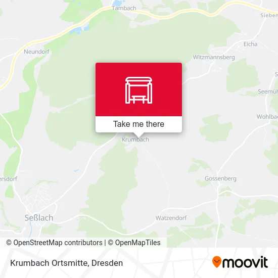 Карта Krumbach Ortsmitte