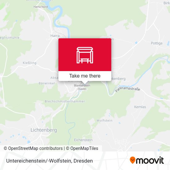 Карта Untereichenstein/-Wolfstein