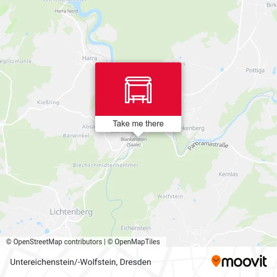 Карта Untereichenstein/-Wolfstein