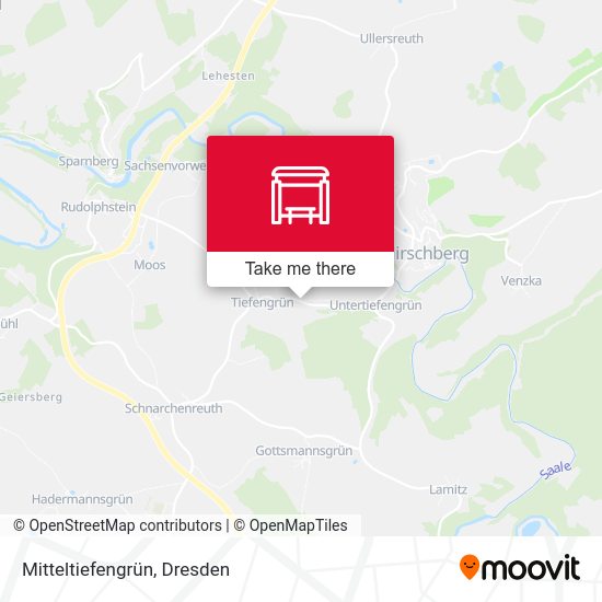 Карта Mitteltiefengrün