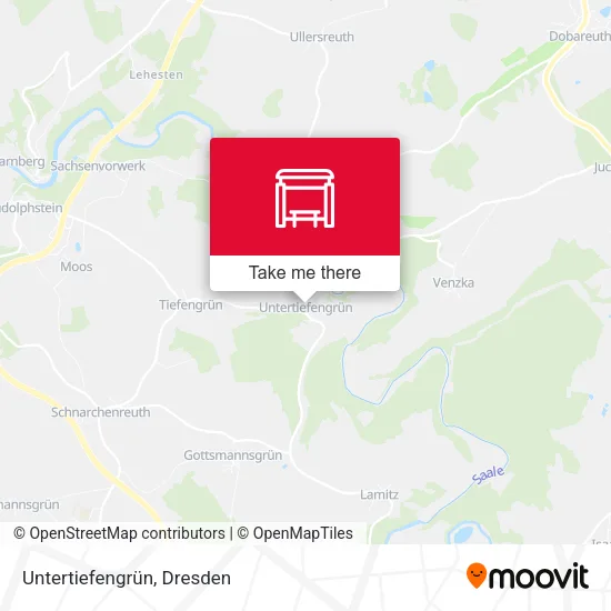 Карта Untertiefengrün