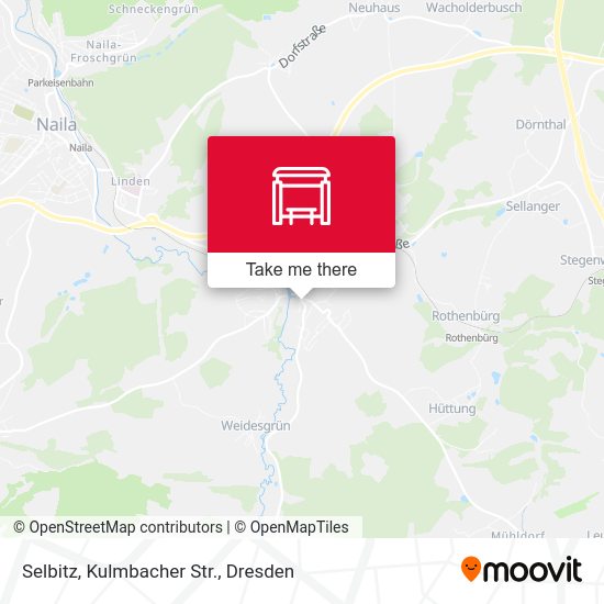Карта Selbitz, Kulmbacher Str.