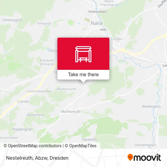 Карта Nestelreuth, Abzw