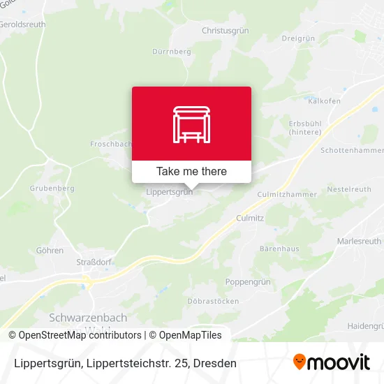 Карта Lippertsgrün, Lippertsteichstr. 25
