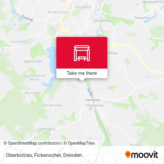 Карта Oberkotzau, Fickenscher