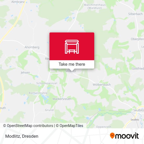 Карта Modlitz