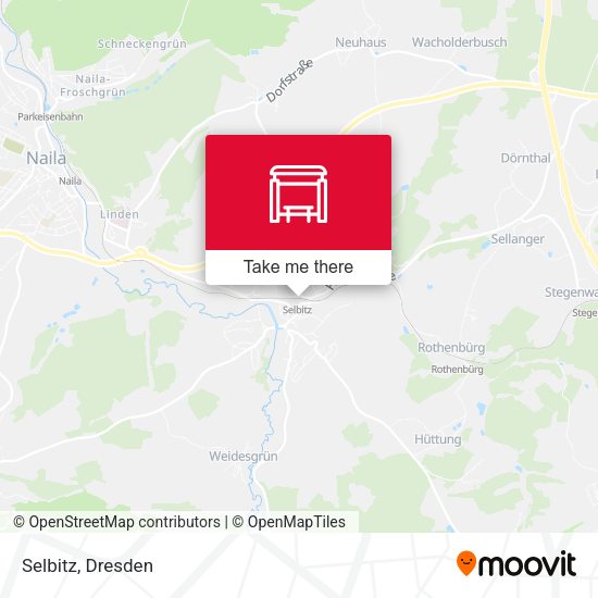Карта Selbitz