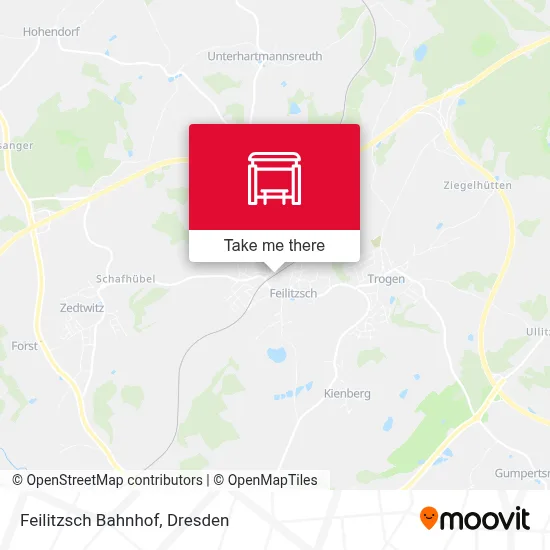 Feilitzsch Bahnhof map