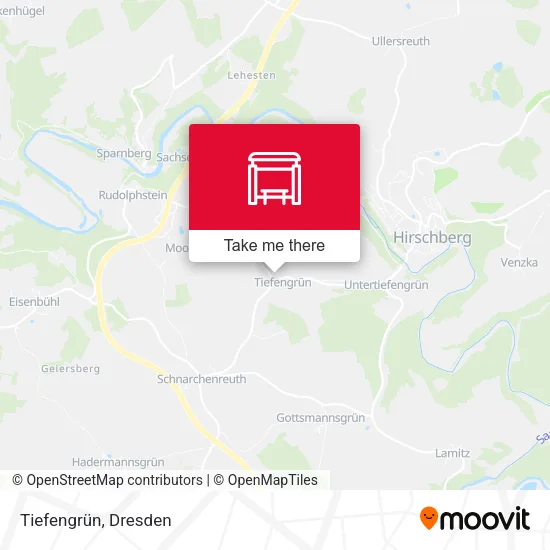 Карта Tiefengrün