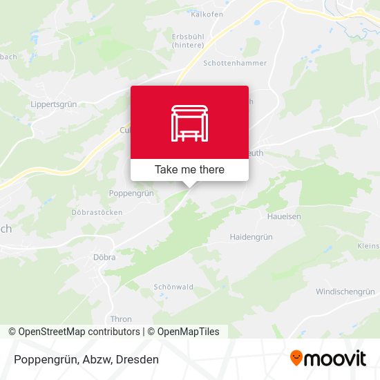 Карта Poppengrün, Abzw