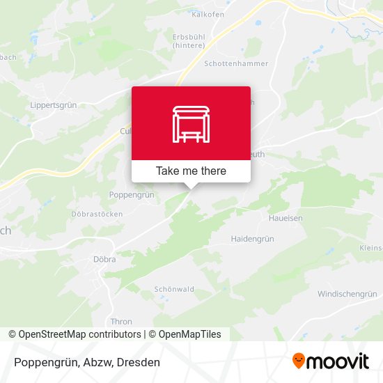 Карта Poppengrün, Abzw