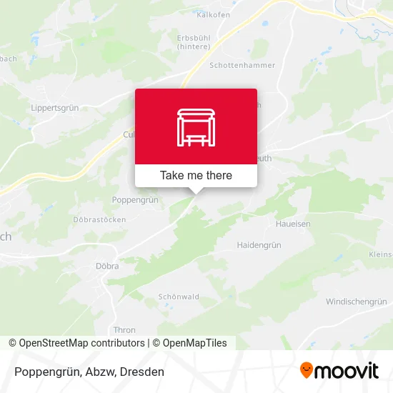 Карта Poppengrün, Abzw