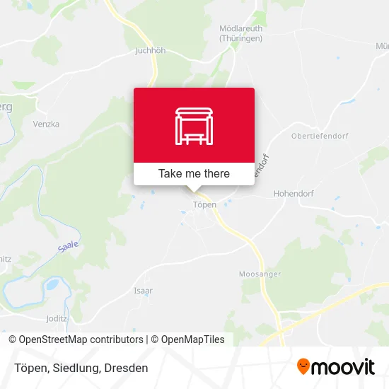 Карта Töpen, Siedlung