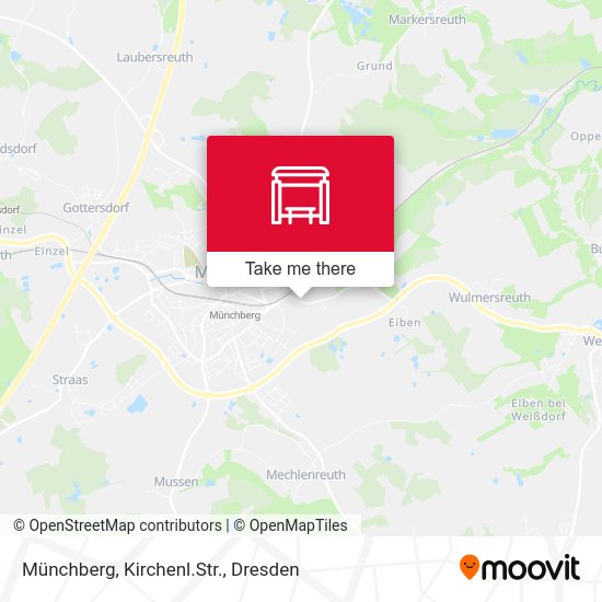 Карта Münchberg, Kirchenl.Str.