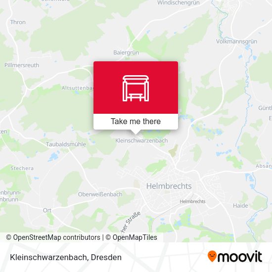 Карта Kleinschwarzenbach
