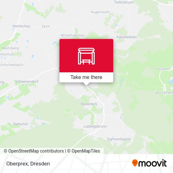 Карта Oberprex