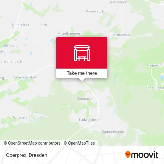 Карта Oberprex
