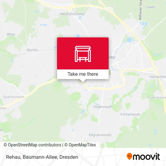 Карта Rehau, Baumann-Allee