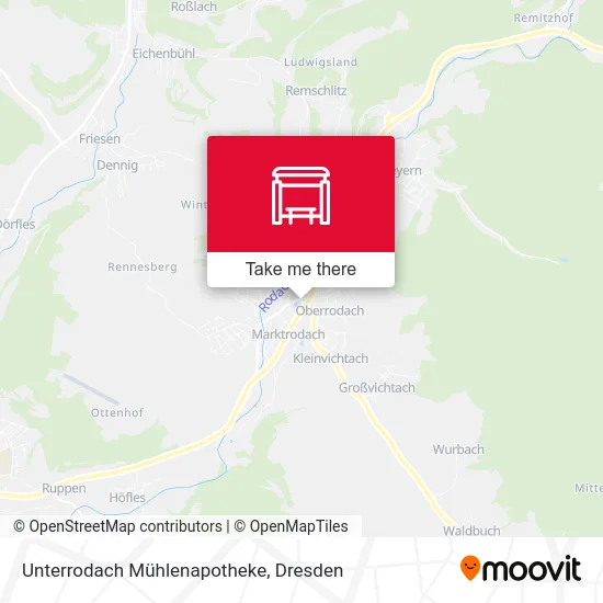 Карта Unterrodach Mühlenapotheke
