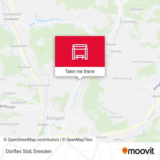 Карта Dörfles Süd