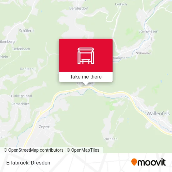 Карта Erlabrück
