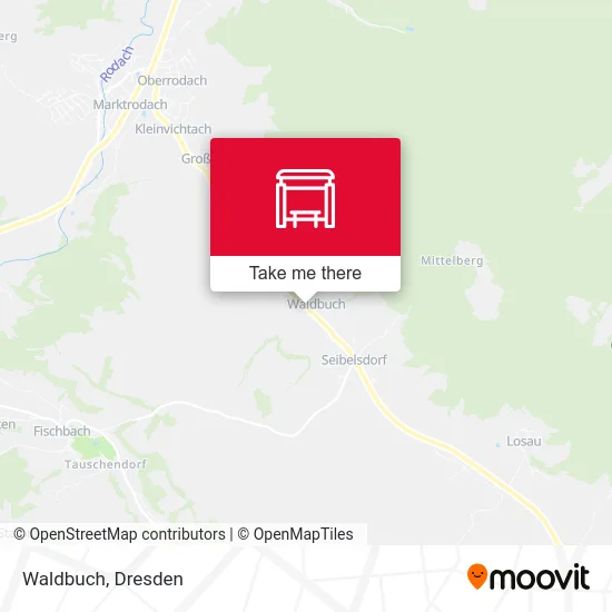 Карта Waldbuch