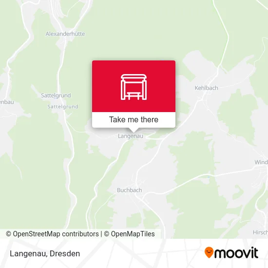 Карта Langenau