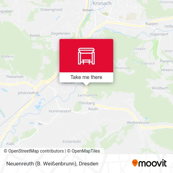 Карта Neuenreuth (B. Weißenbrunn)
