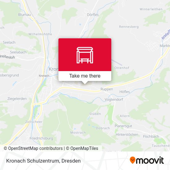Карта Kronach Schulzentrum