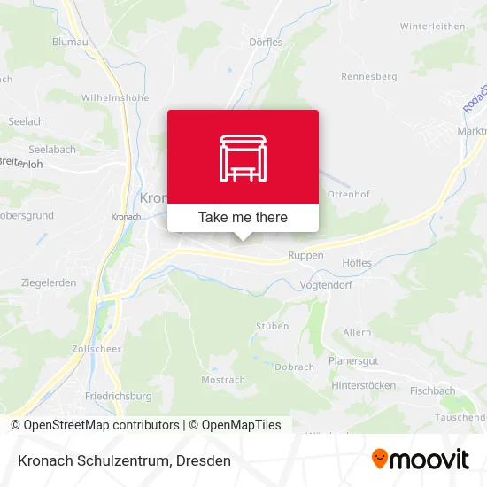 Карта Kronach Schulzentrum